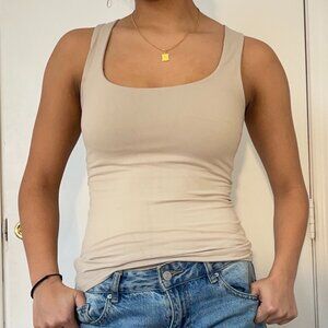 Zara Tan Tank Top